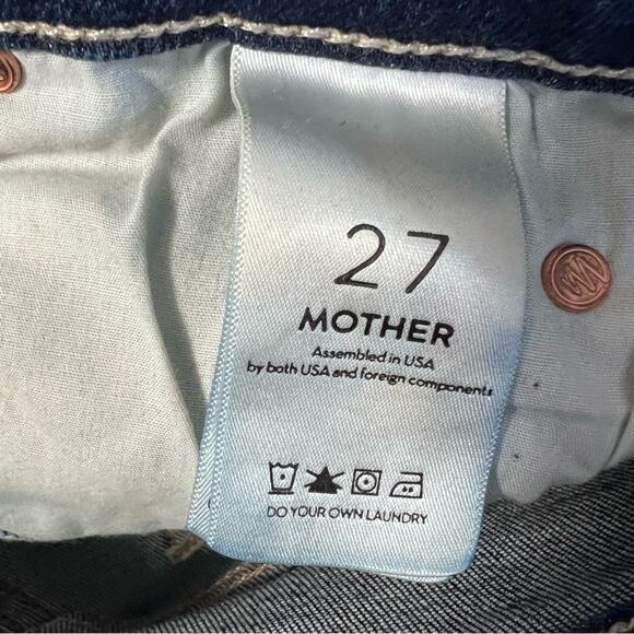 Mother Sz 27 Swooner Rascal Ankle Slim Jeans Until Next Time - Picture 10 of 11